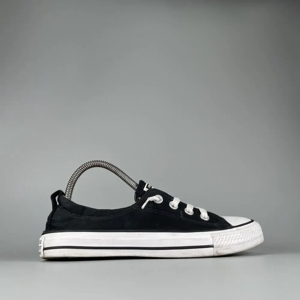 Converse Chuck Taylor All Star Shoreline Women's 8 Black Casual Sneakers Shoes - Picture 7 of 9